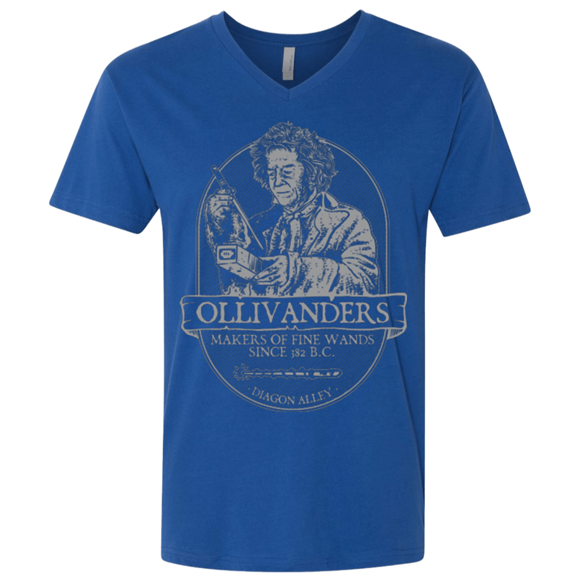 T-Shirts Royal / X-Small Ollivanders Fine Wands Men's Premium V-Neck