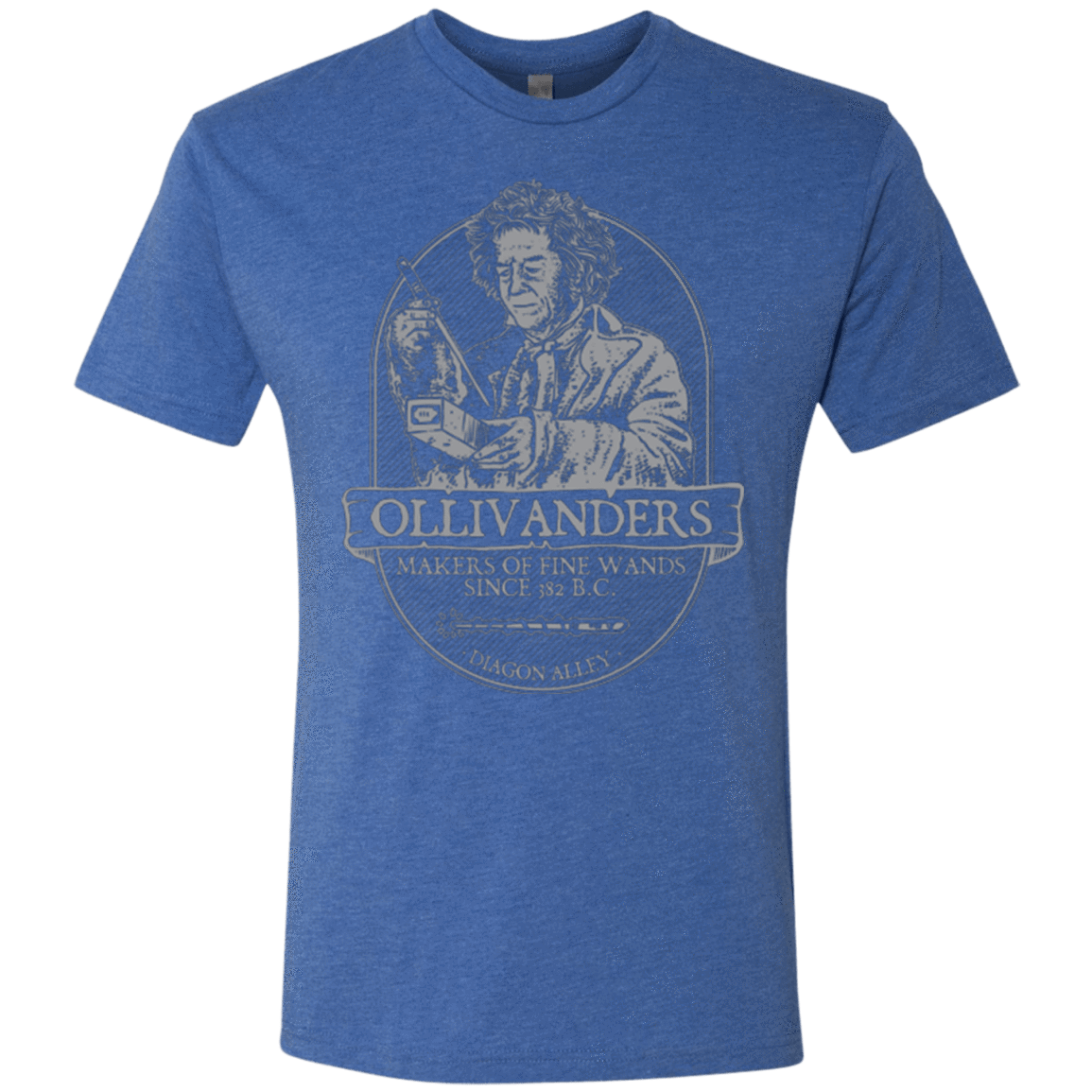 T-Shirts Vintage Royal / Small Ollivanders Fine Wands Men's Triblend T-Shirt