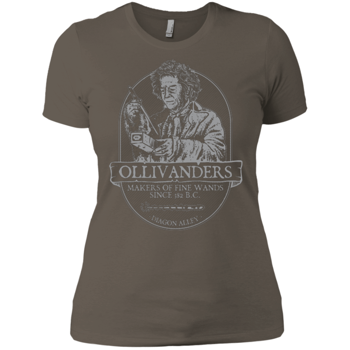 T-Shirts Warm Grey / X-Small Ollivanders Fine Wands Women's Premium T-Shirt
