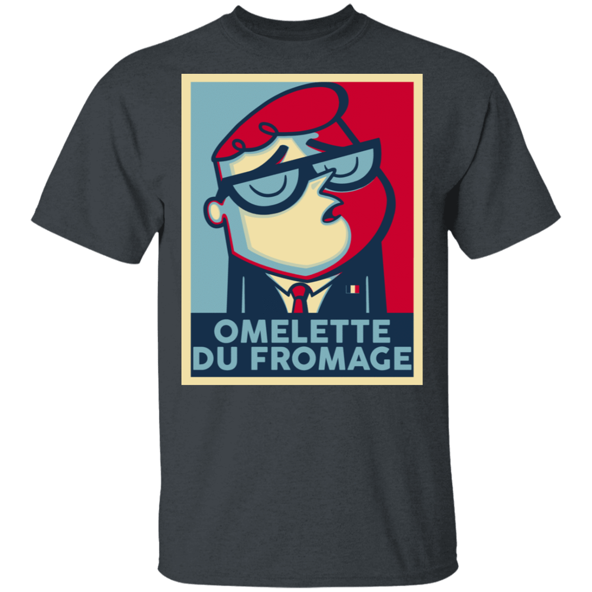 T-Shirts Dark Heather / S Omelette Du Fromage T-Shirt