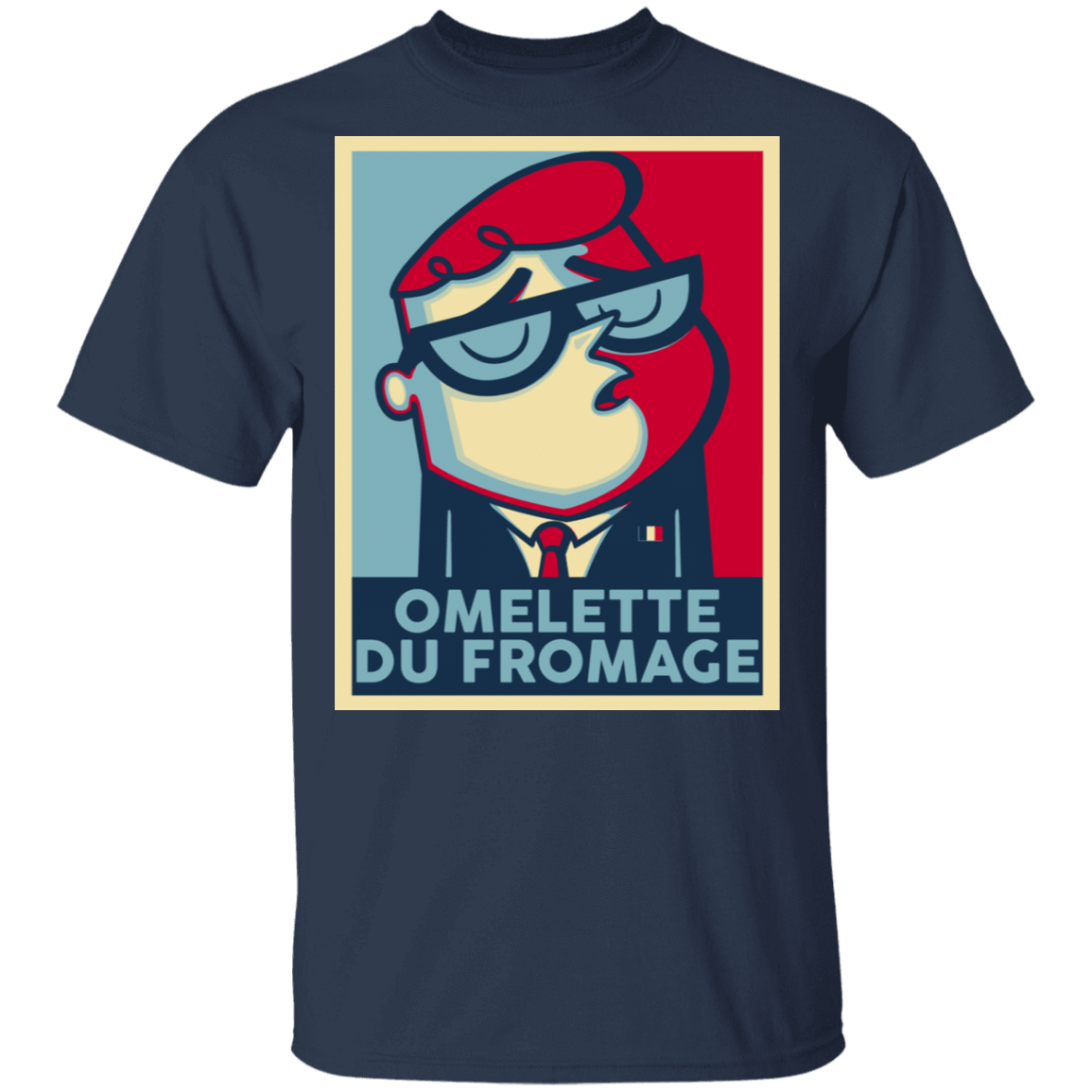 T-Shirts Navy / S Omelette Du Fromage T-Shirt