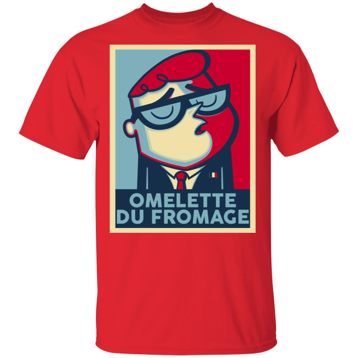 T-Shirts Red / S Omelette Du Fromage T-Shirt