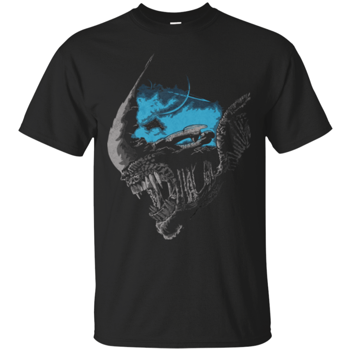 T-Shirts Black / Small On a Dark Moon T-Shirt