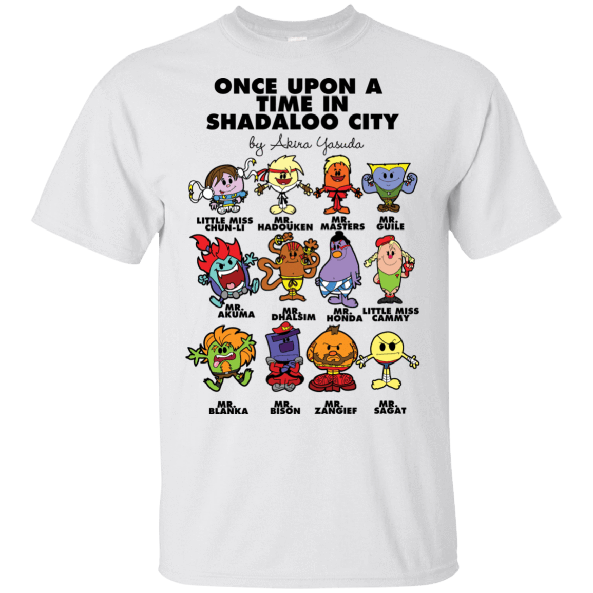 T-Shirts White / S Once Upon A Time In Shadaloo T-Shirt