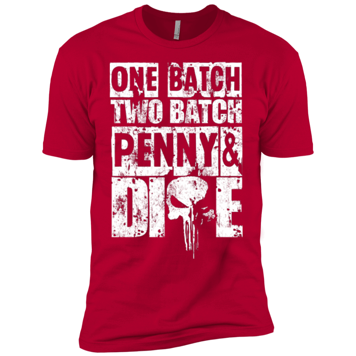T-Shirts Red / YXS One Batch Two Batch Boys Premium T-Shirt