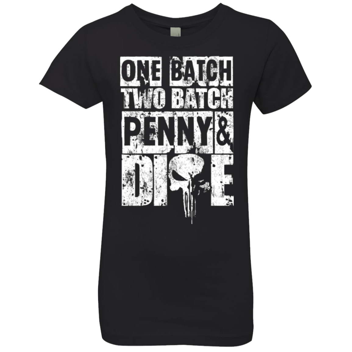 T-Shirts Black / YXS One Batch Two Batch Girls Premium T-Shirt