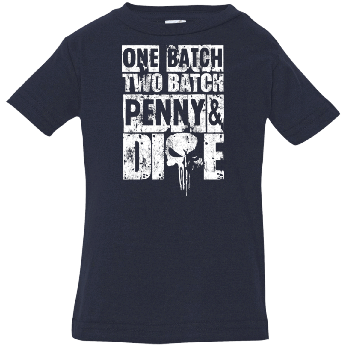 T-Shirts Navy / 6 Months One Batch Two Batch Infant Premium T-Shirt