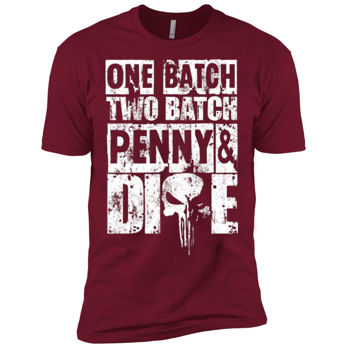 T-Shirts Cardinal / X-Small One Batch Two Batch Men's Premium T-Shirt