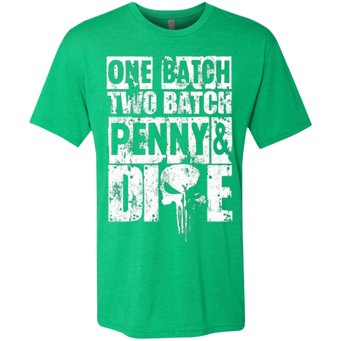 T-Shirts Envy / Small One Batch Two Batch Men's Triblend T-Shirt