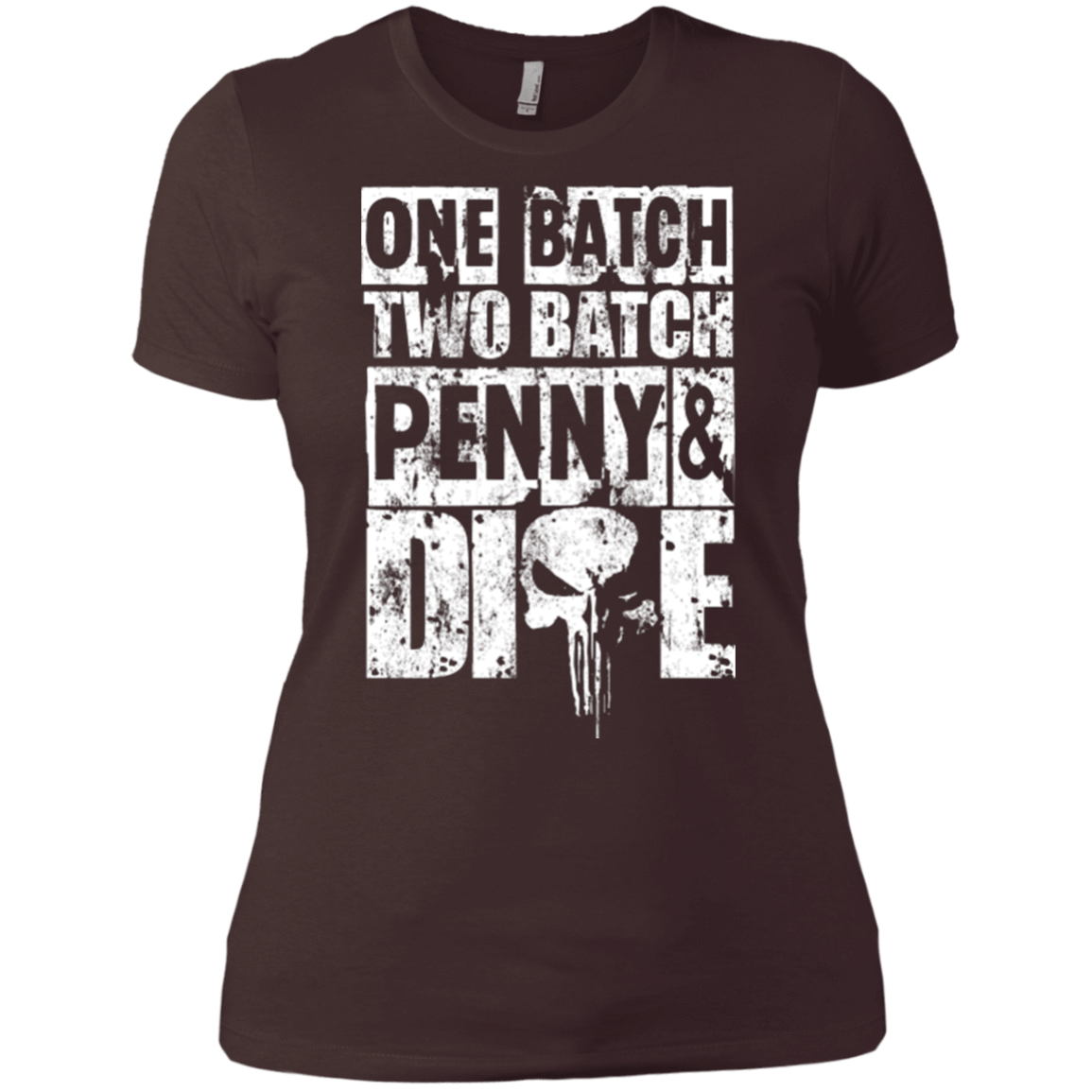 T-Shirts Dark Chocolate / X-Small One Batch Two Batch Women's Premium T-Shirt