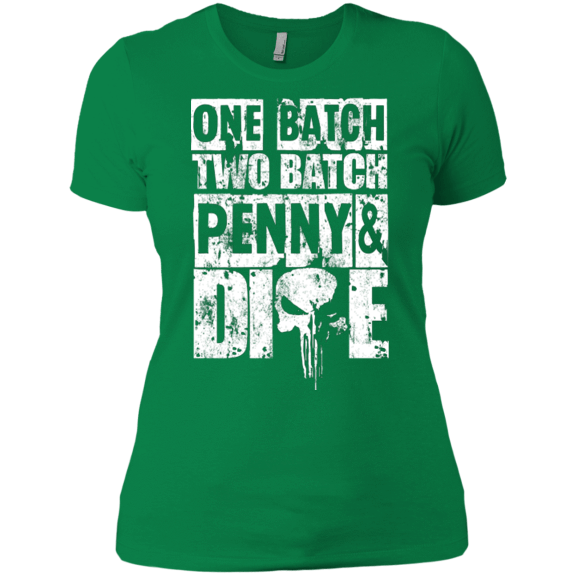 T-Shirts Kelly Green / X-Small One Batch Two Batch Women's Premium T-Shirt