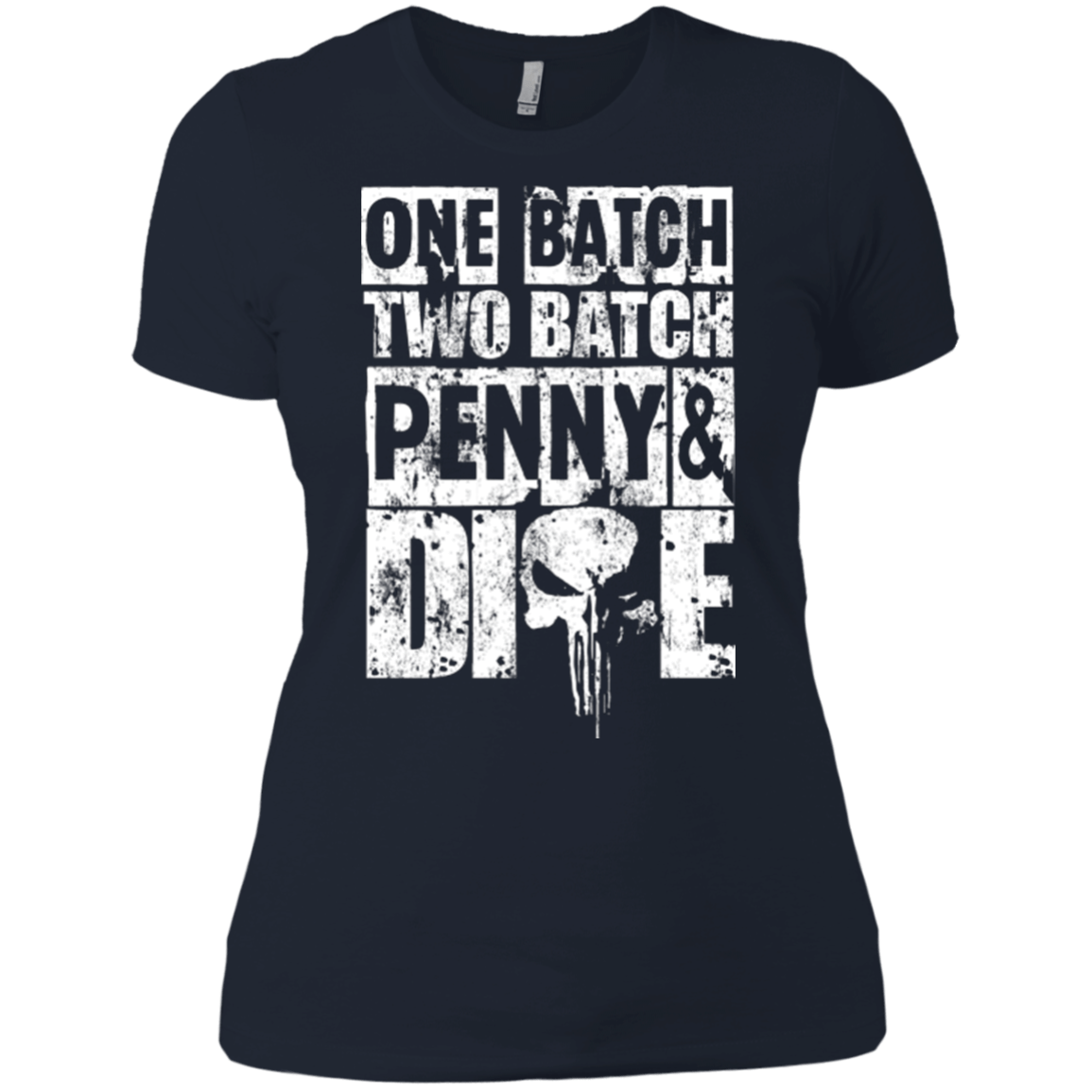 T-Shirts Midnight Navy / X-Small One Batch Two Batch Women's Premium T-Shirt