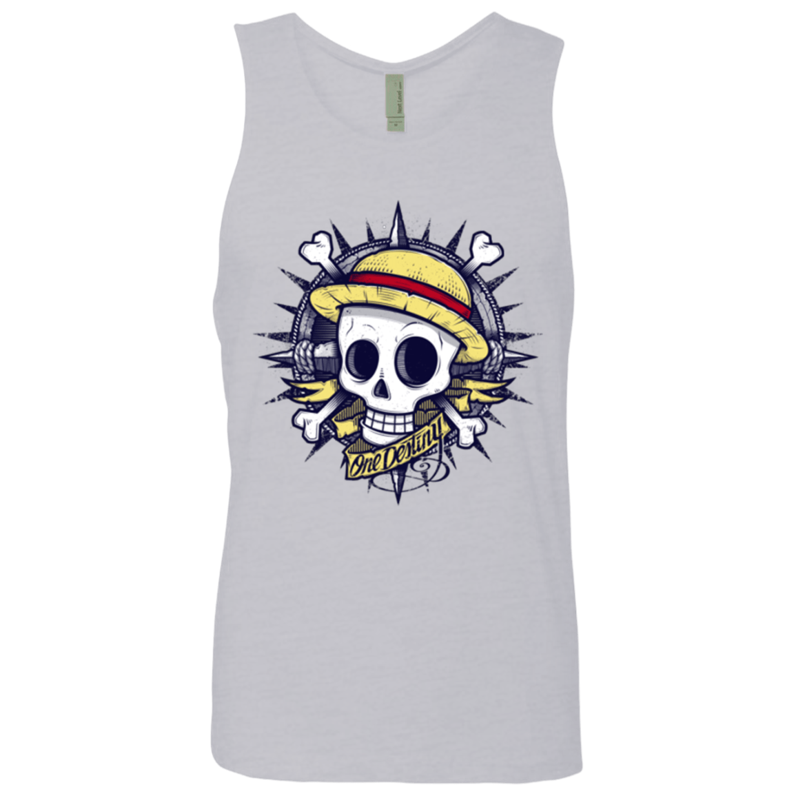 T-Shirts Heather Grey / Small One Destiny Men's Premium Tank Top