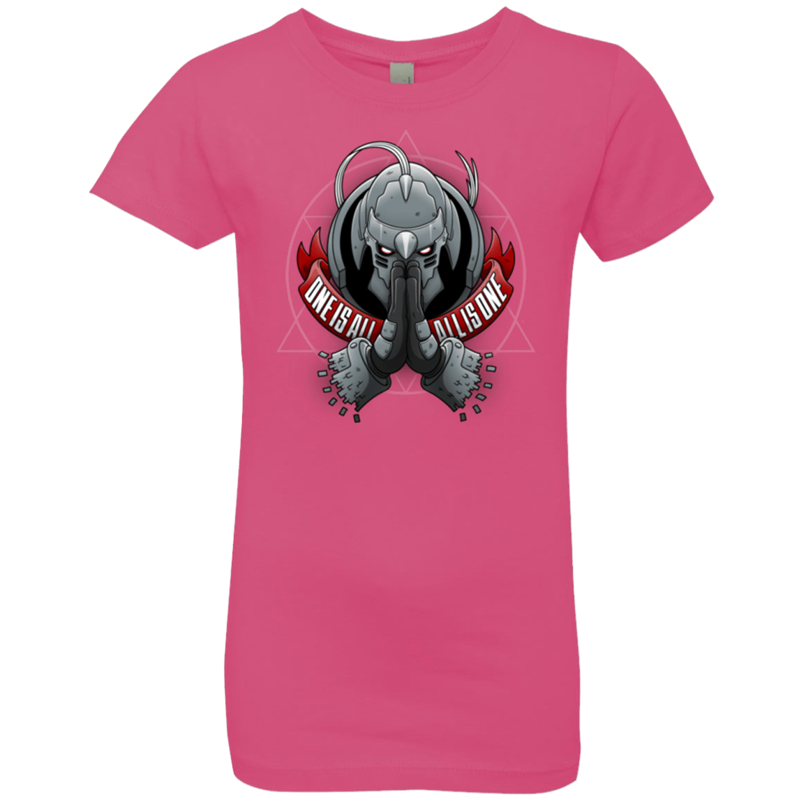 T-Shirts Hot Pink / YXS ONE IS ALL ALL IS ONE Girls Premium T-Shirt