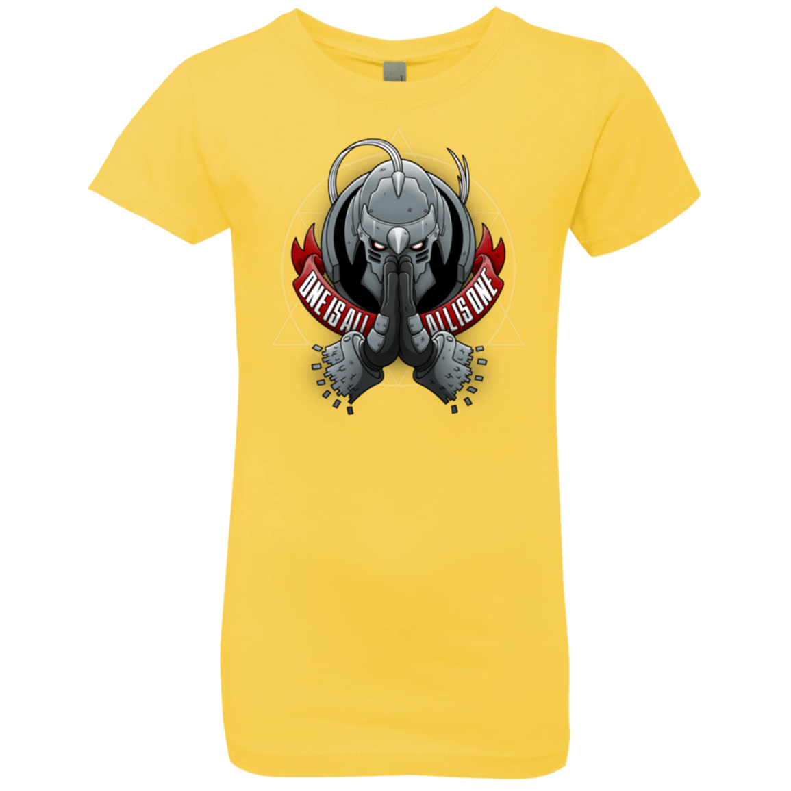 T-Shirts Vibrant Yellow / YXS ONE IS ALL ALL IS ONE Girls Premium T-Shirt