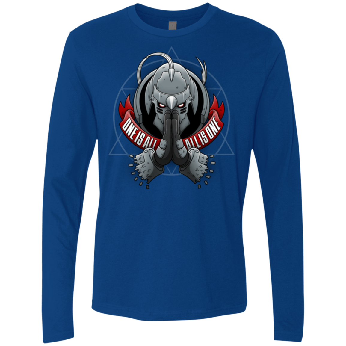 T-Shirts Royal / Small ONE IS ALL ALL IS ONE Men's Premium Long Sleeve