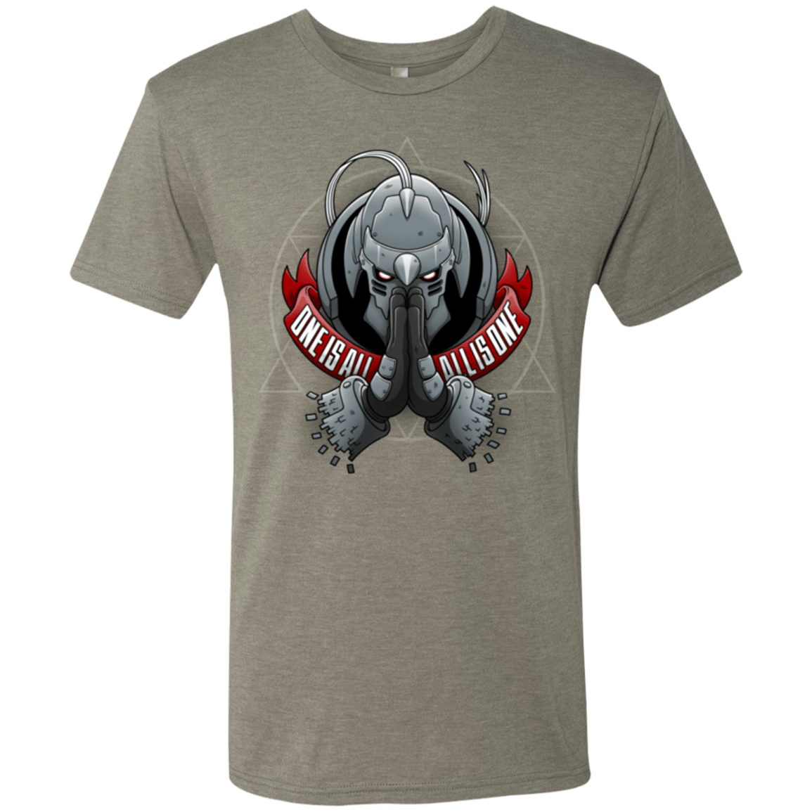 T-Shirts Venetian Grey / Small ONE IS ALL ALL IS ONE Men's Triblend T-Shirt