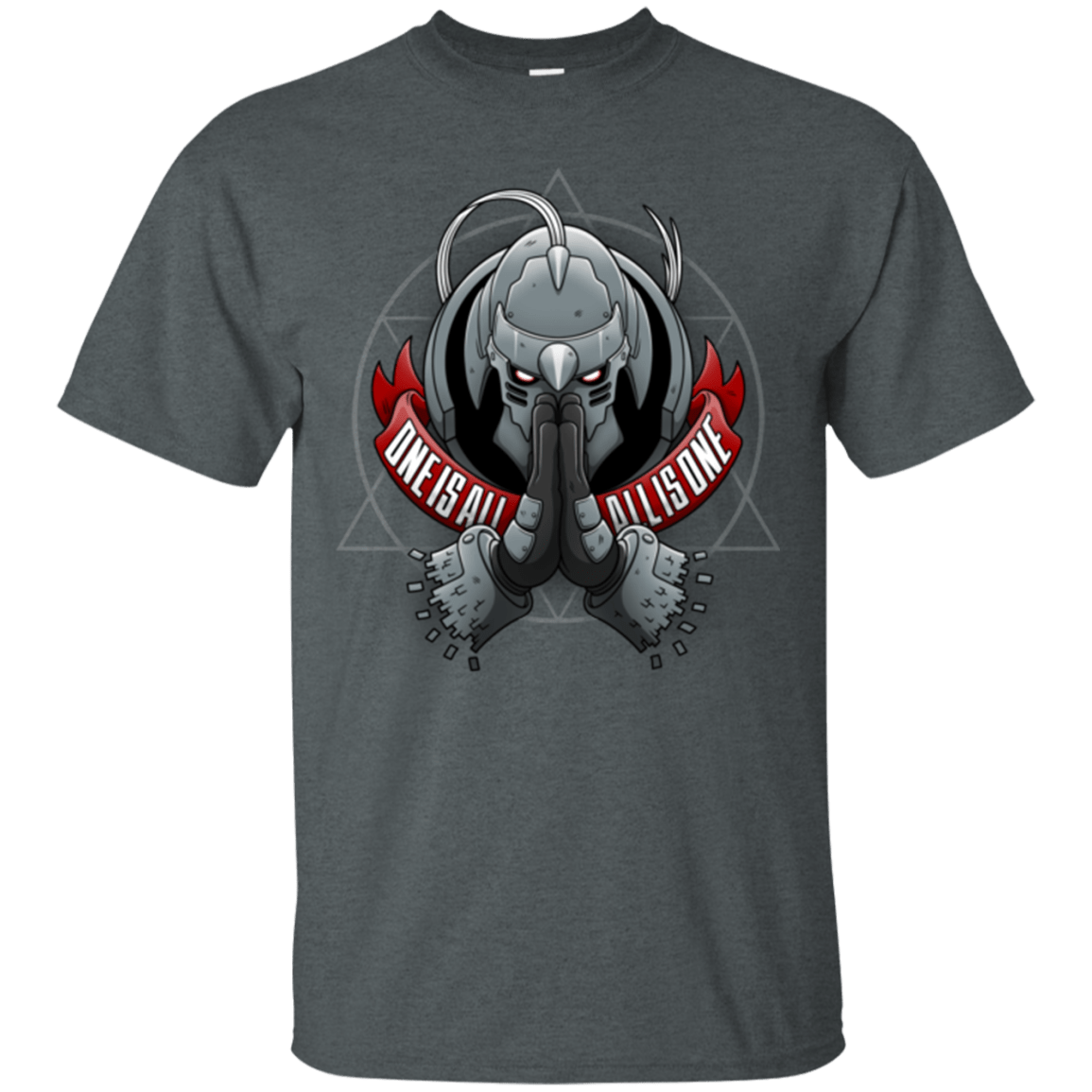 T-Shirts Dark Heather / Small ONE IS ALL ALL IS ONE T-Shirt