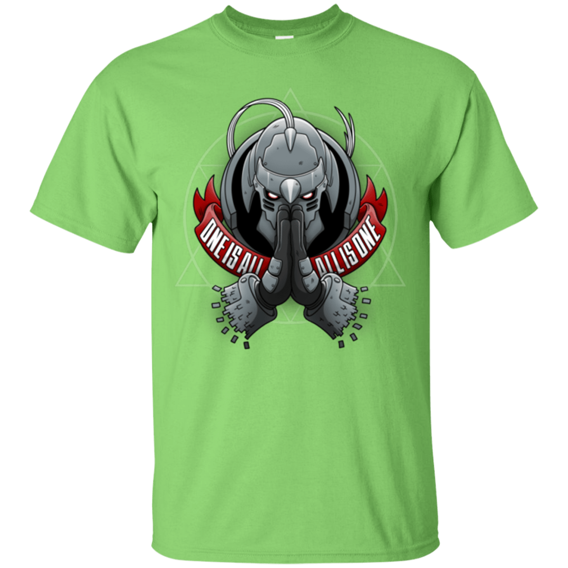 T-Shirts Lime / Small ONE IS ALL ALL IS ONE T-Shirt