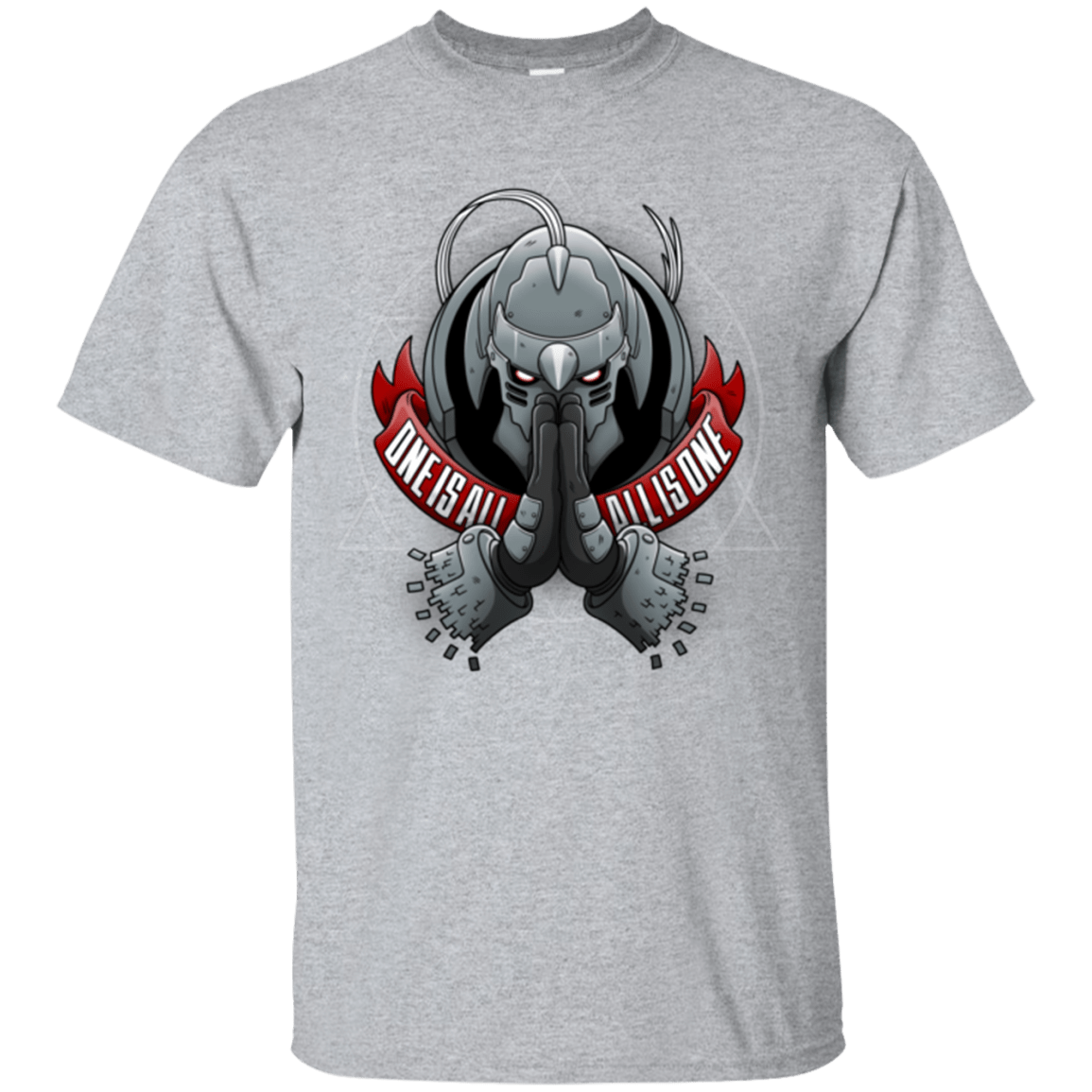 T-Shirts Sport Grey / Small ONE IS ALL ALL IS ONE T-Shirt