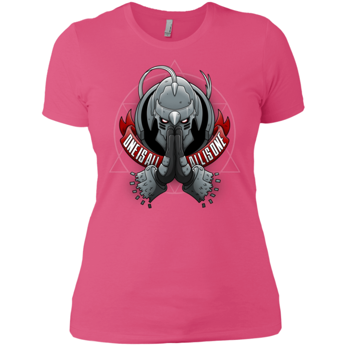 T-Shirts Hot Pink / X-Small ONE IS ALL ALL IS ONE Women's Premium T-Shirt
