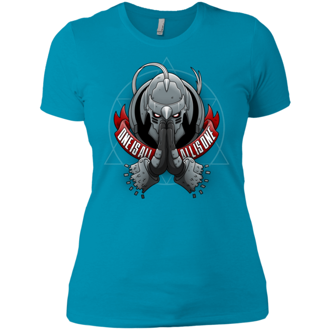 T-Shirts Turquoise / X-Small ONE IS ALL ALL IS ONE Women's Premium T-Shirt