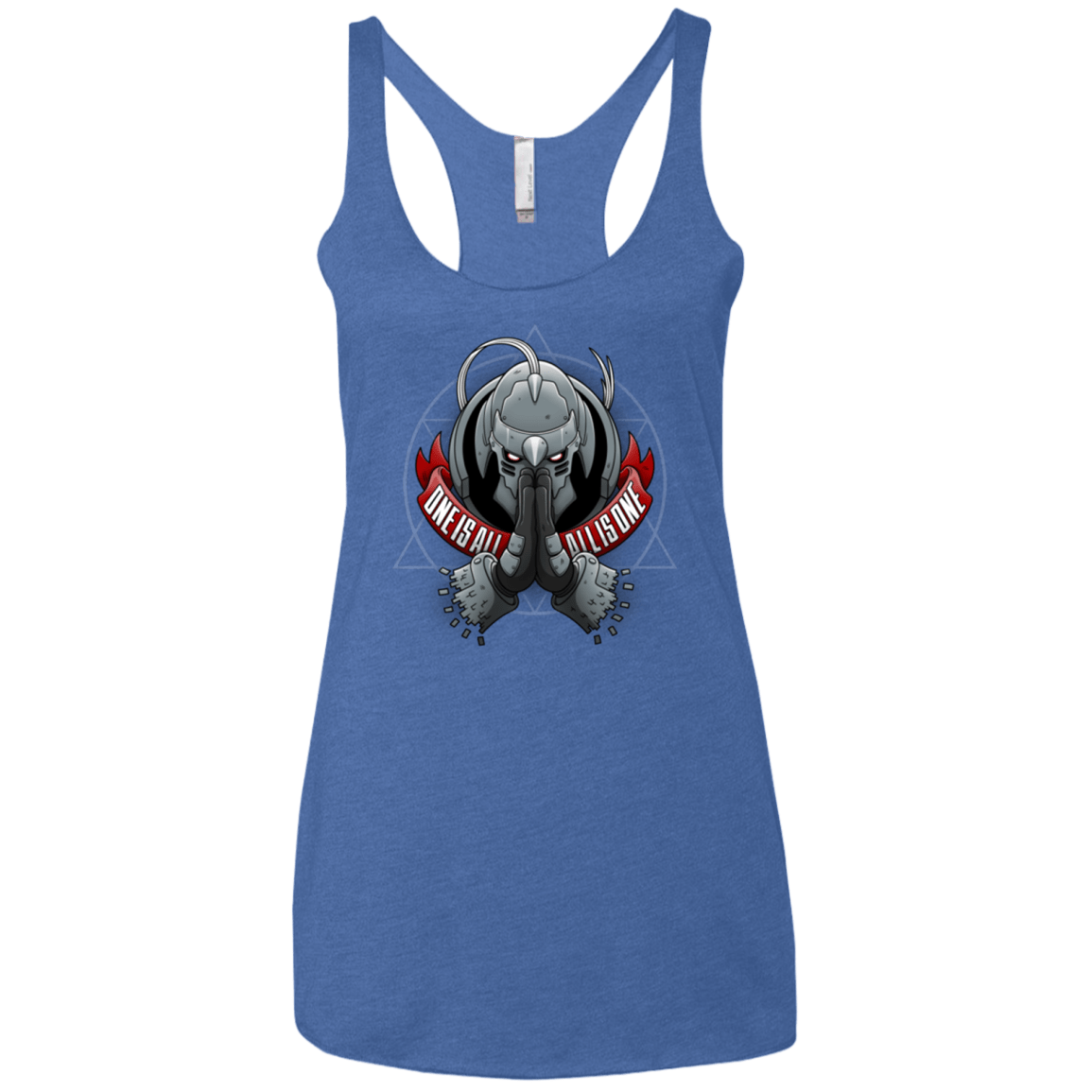 T-Shirts Vintage Royal / X-Small ONE IS ALL ALL IS ONE Women's Triblend Racerback Tank