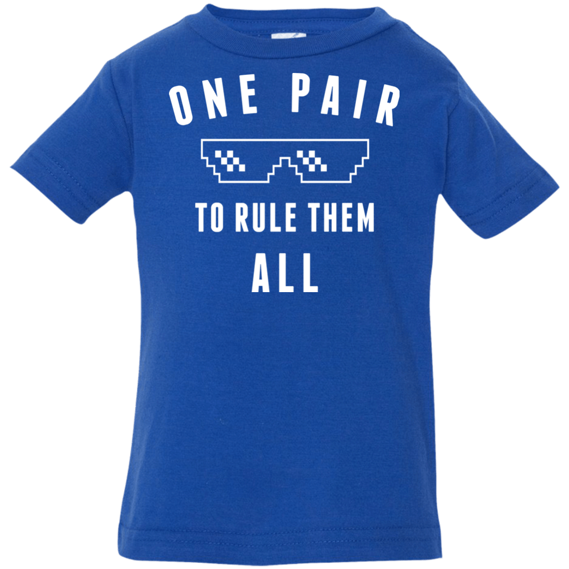 T-Shirts Royal / 6 Months One pair Infant Premium T-Shirt