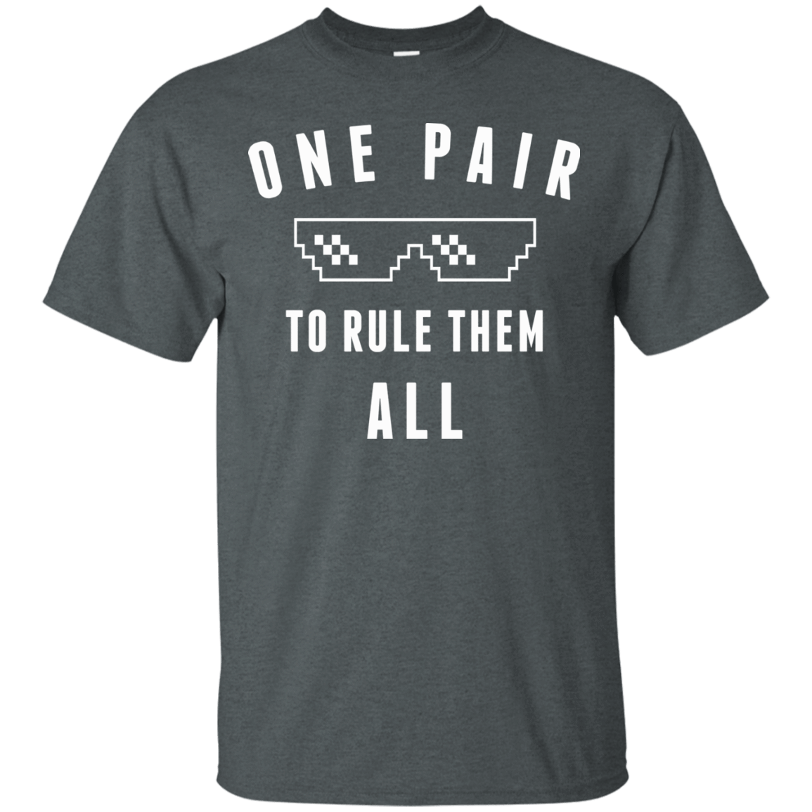 T-Shirts Dark Heather / Small One pair T-Shirt