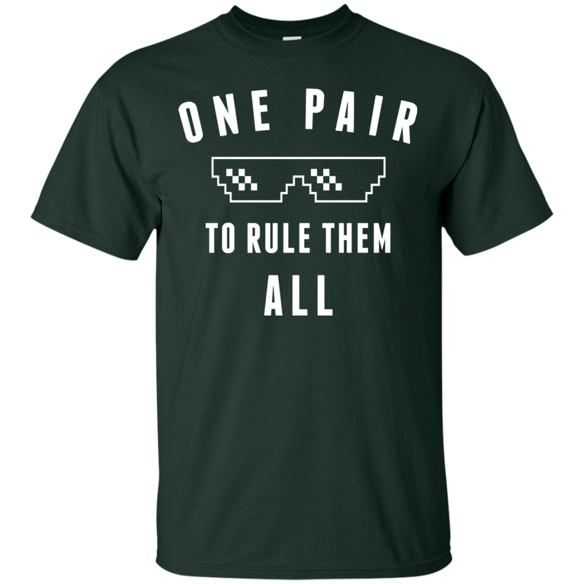 T-Shirts Forest Green / Small One pair T-Shirt