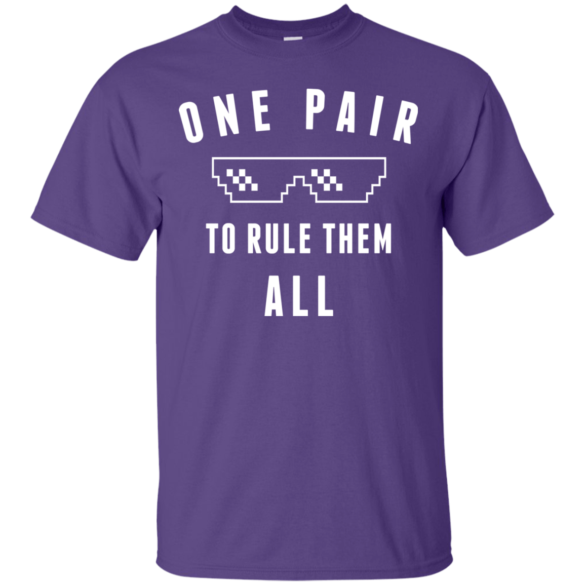 T-Shirts Purple / Small One pair T-Shirt
