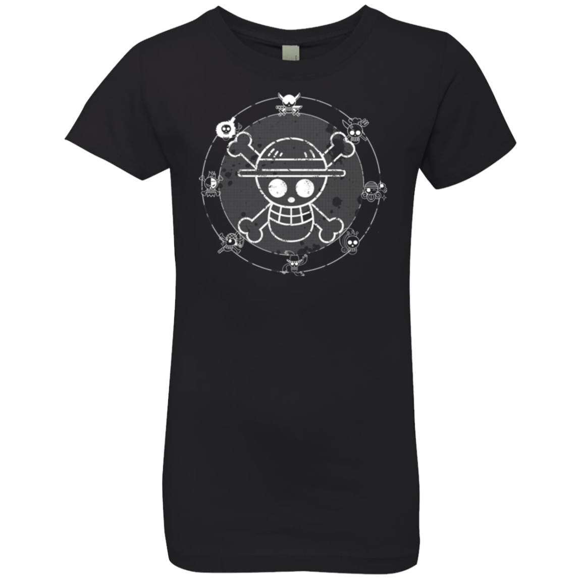 T-Shirts Black / YXS One Piece Girls Premium T-Shirt