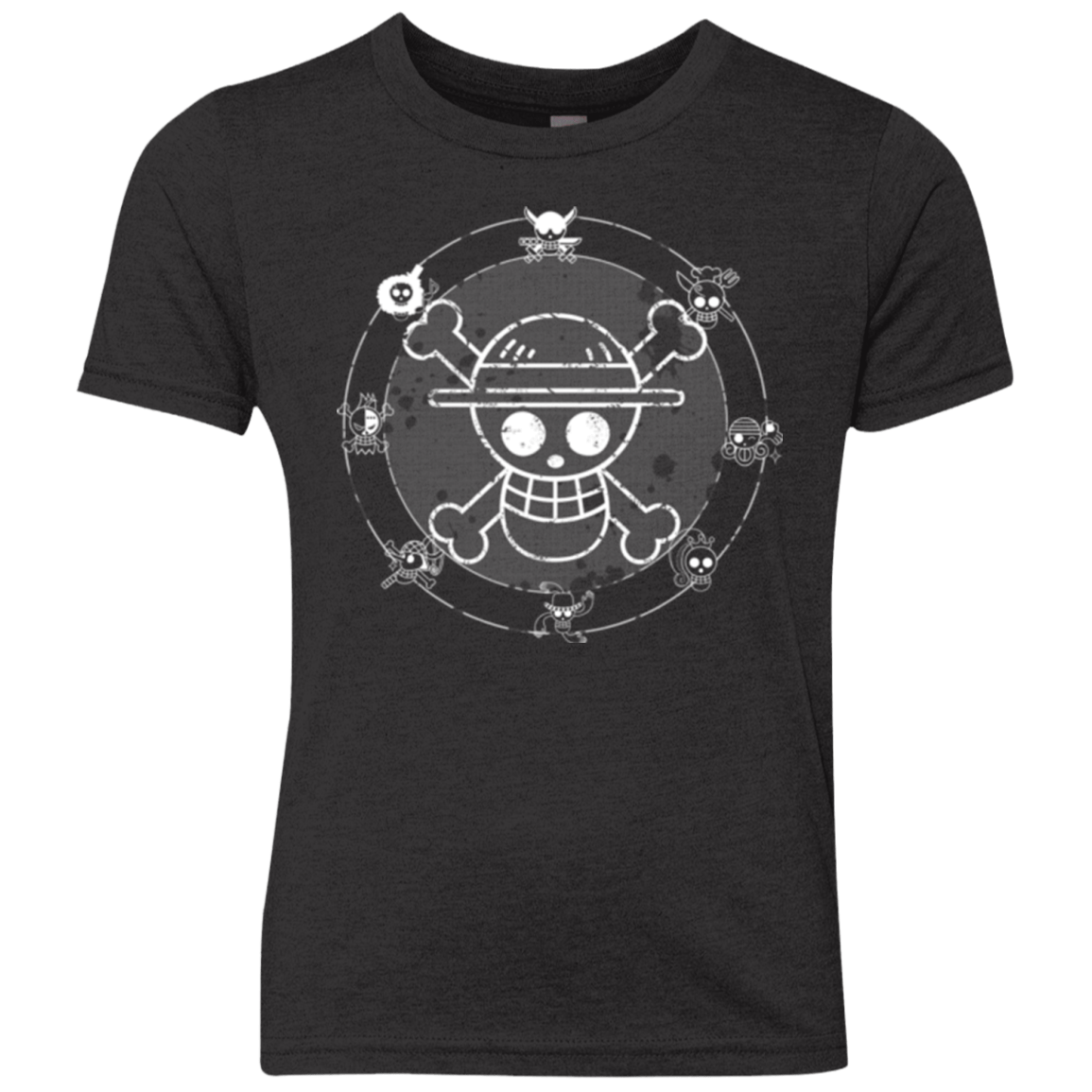 T-Shirts Vintage Black / YXS One Piece Youth Triblend T-Shirt