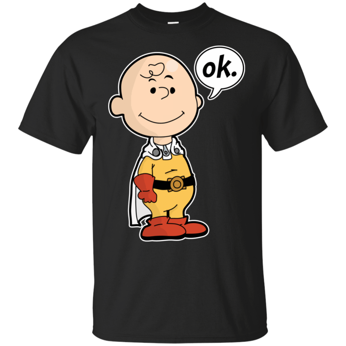 T-Shirts Black / S One Punch Brown T-Shirt