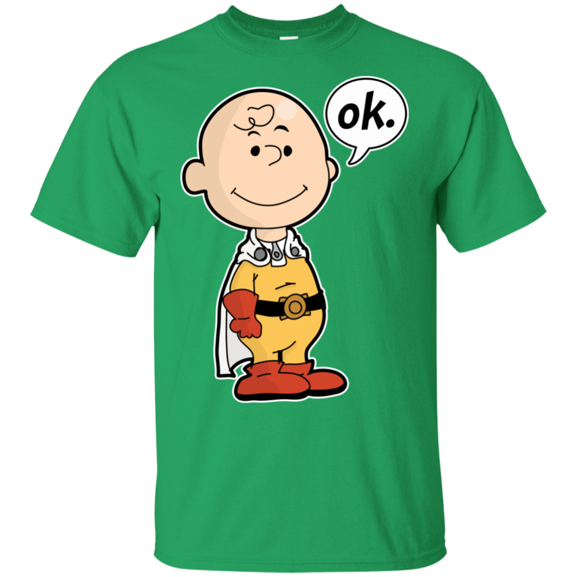 T-Shirts Irish Green / S One Punch Brown T-Shirt