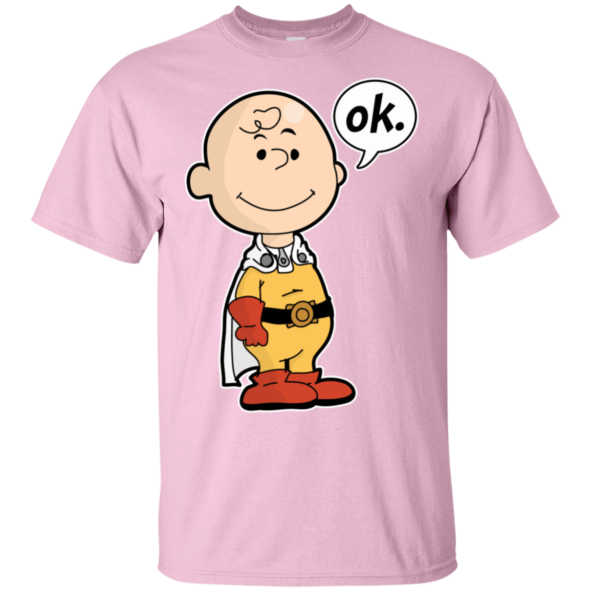 T-Shirts Light Pink / S One Punch Brown T-Shirt