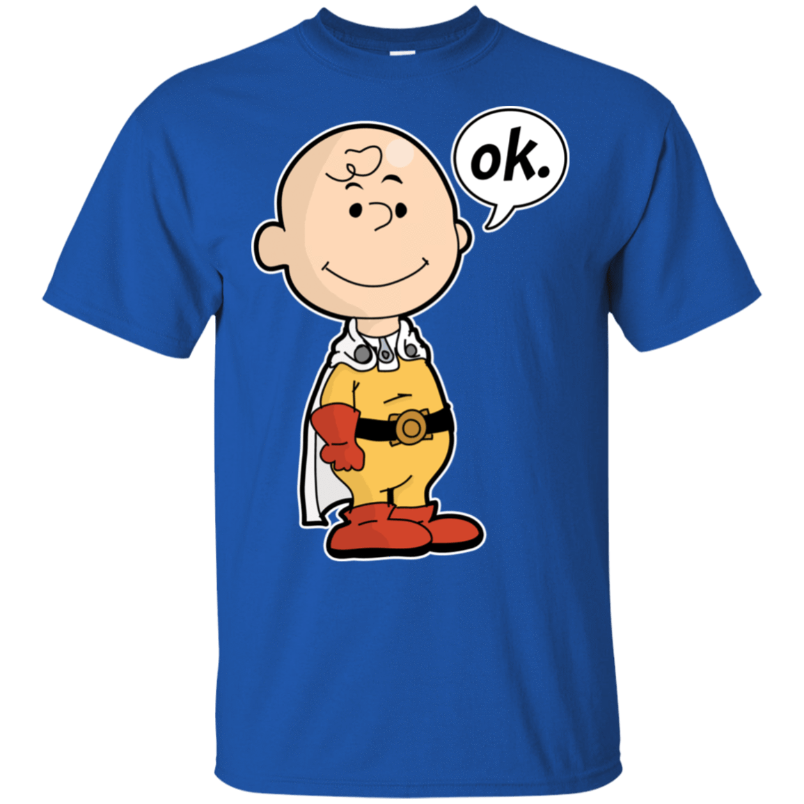 T-Shirts Royal / S One Punch Brown T-Shirt