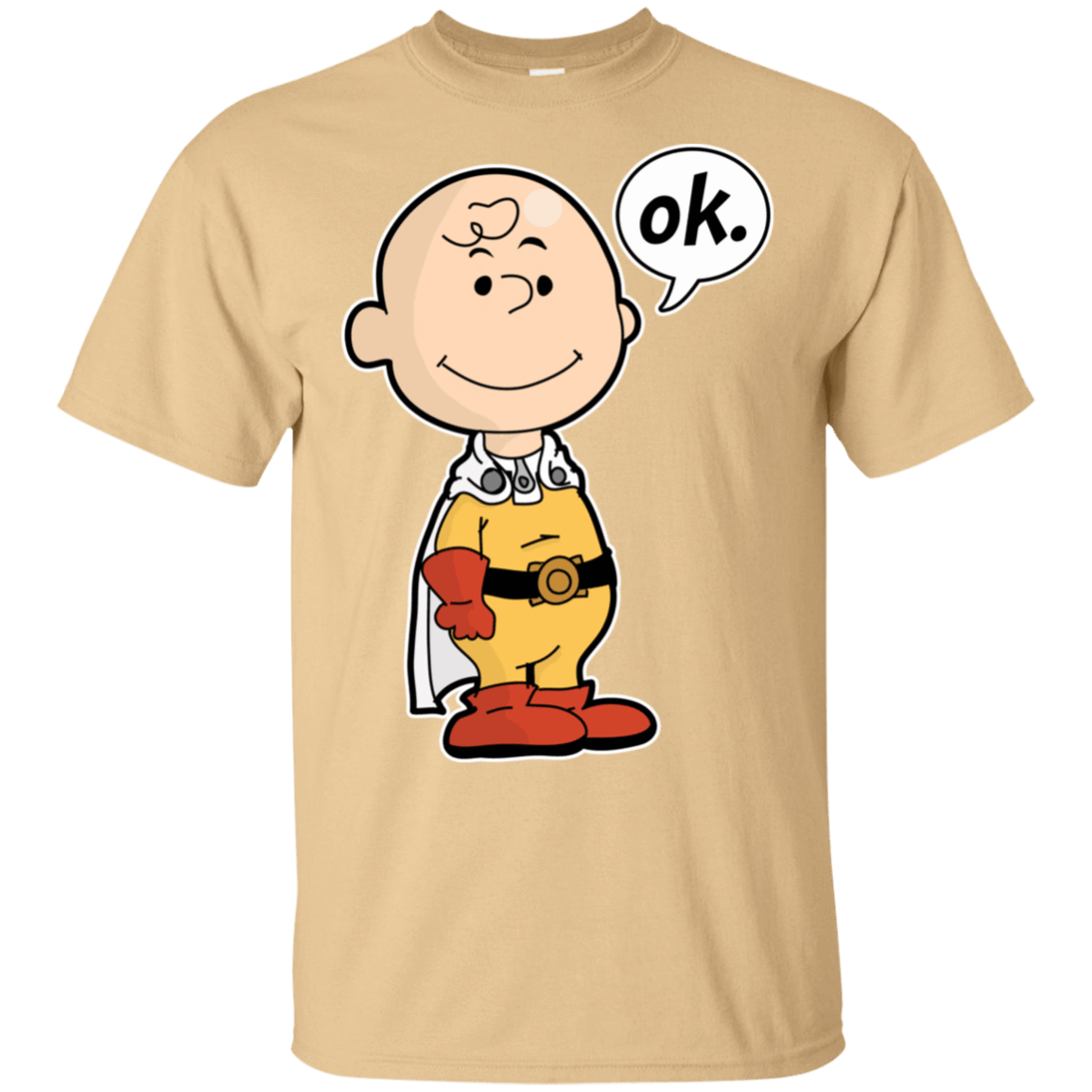 T-Shirts Vegas Gold / S One Punch Brown T-Shirt