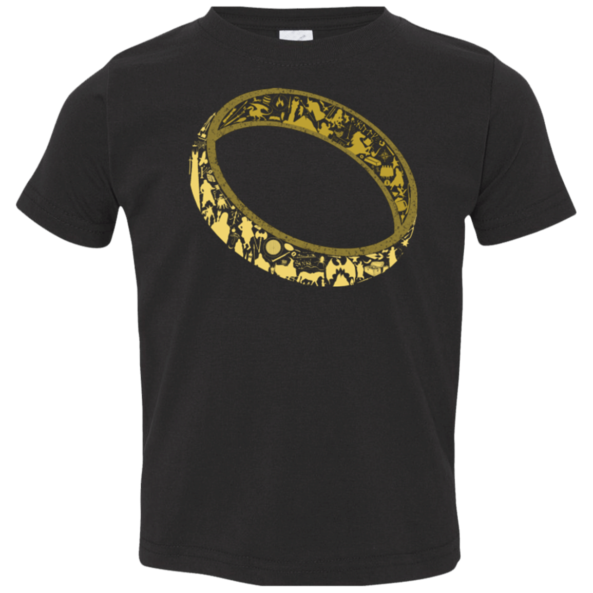T-Shirts Black / 2T One Ring Toddler Premium T-Shirt