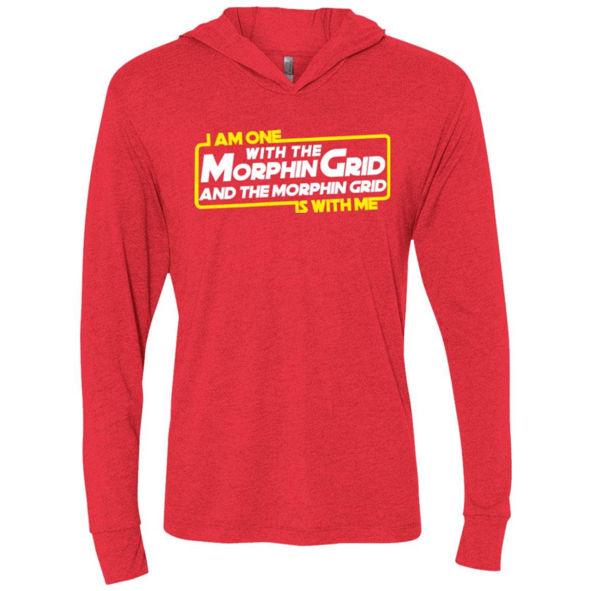 T-Shirts Vintage Red / X-Small One With The Triblend Long Sleeve Hoodie Tee