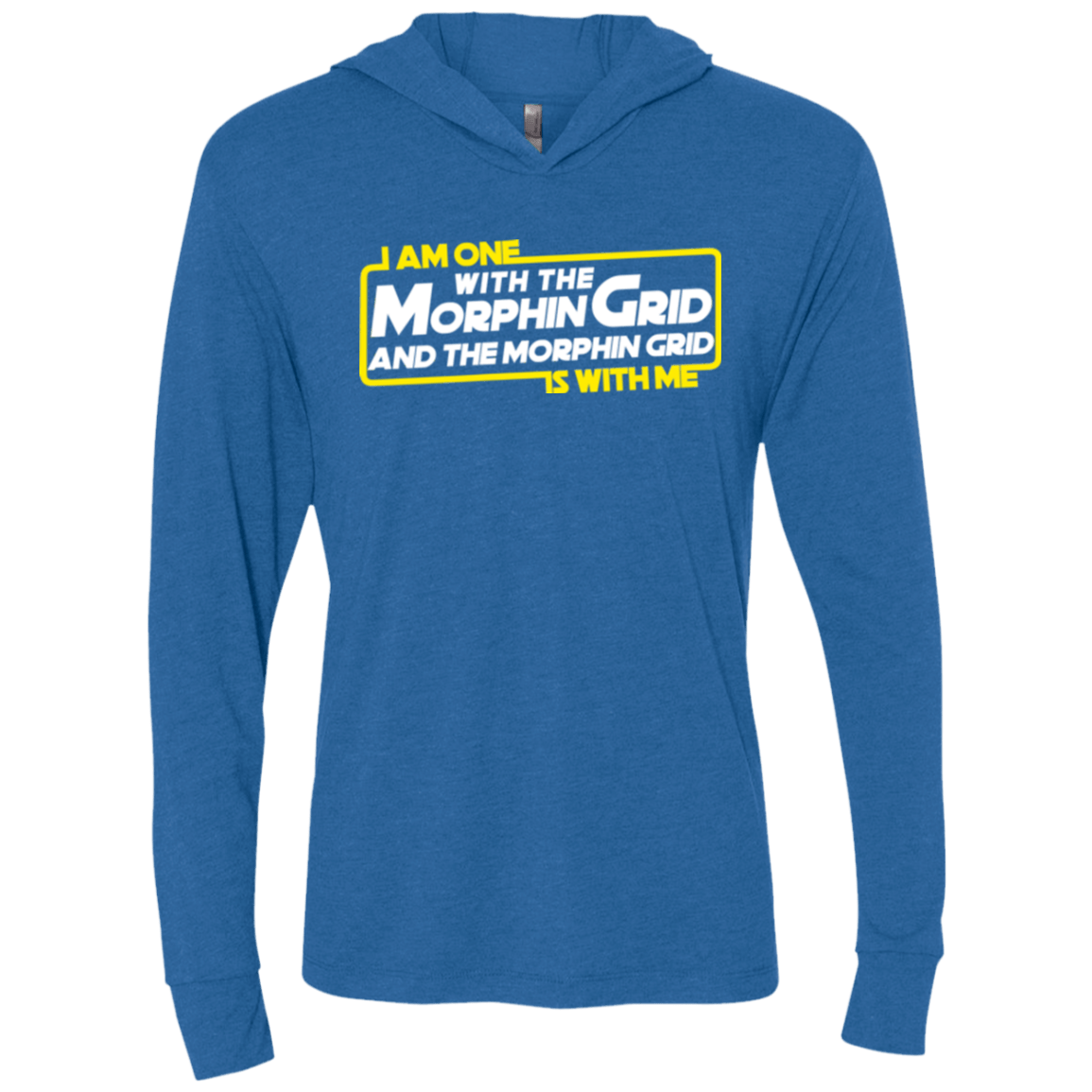 T-Shirts Vintage Royal / X-Small One With The Triblend Long Sleeve Hoodie Tee