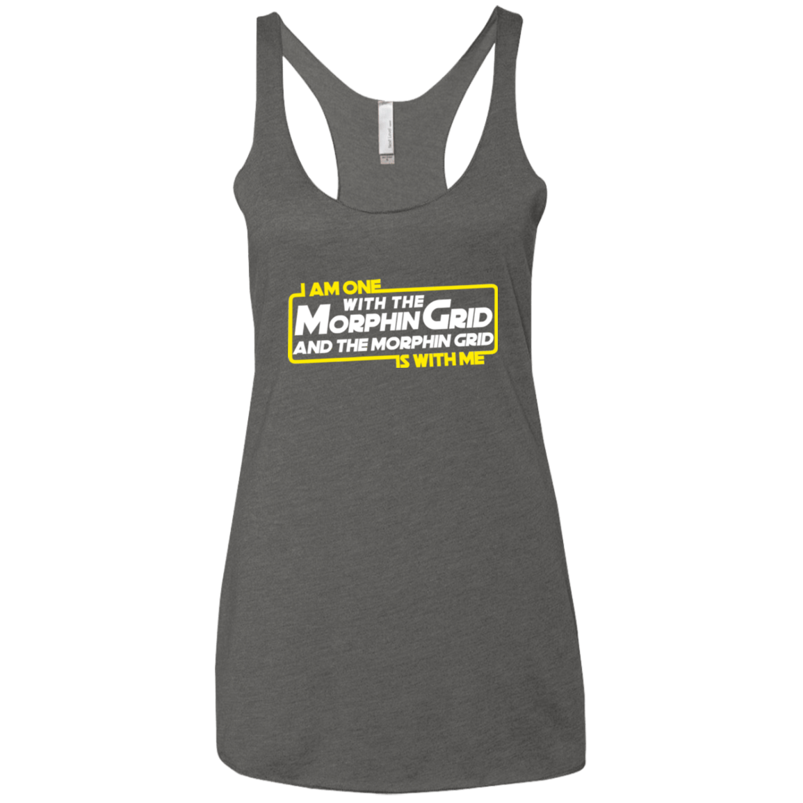 T-Shirts Premium Heather / X-Small One With The Women's Triblend Racerback Tank