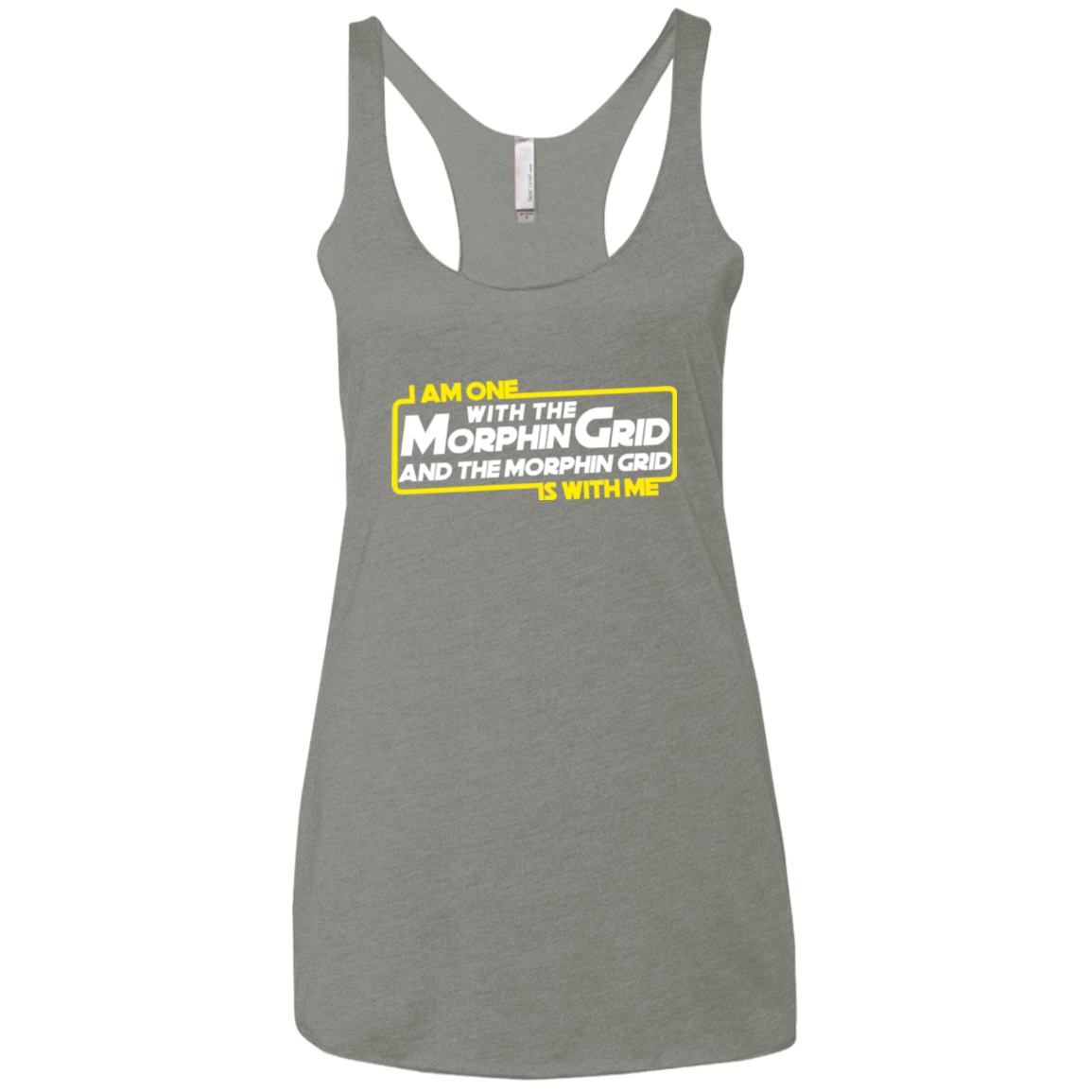 T-Shirts Venetian Grey / X-Small One With The Women's Triblend Racerback Tank