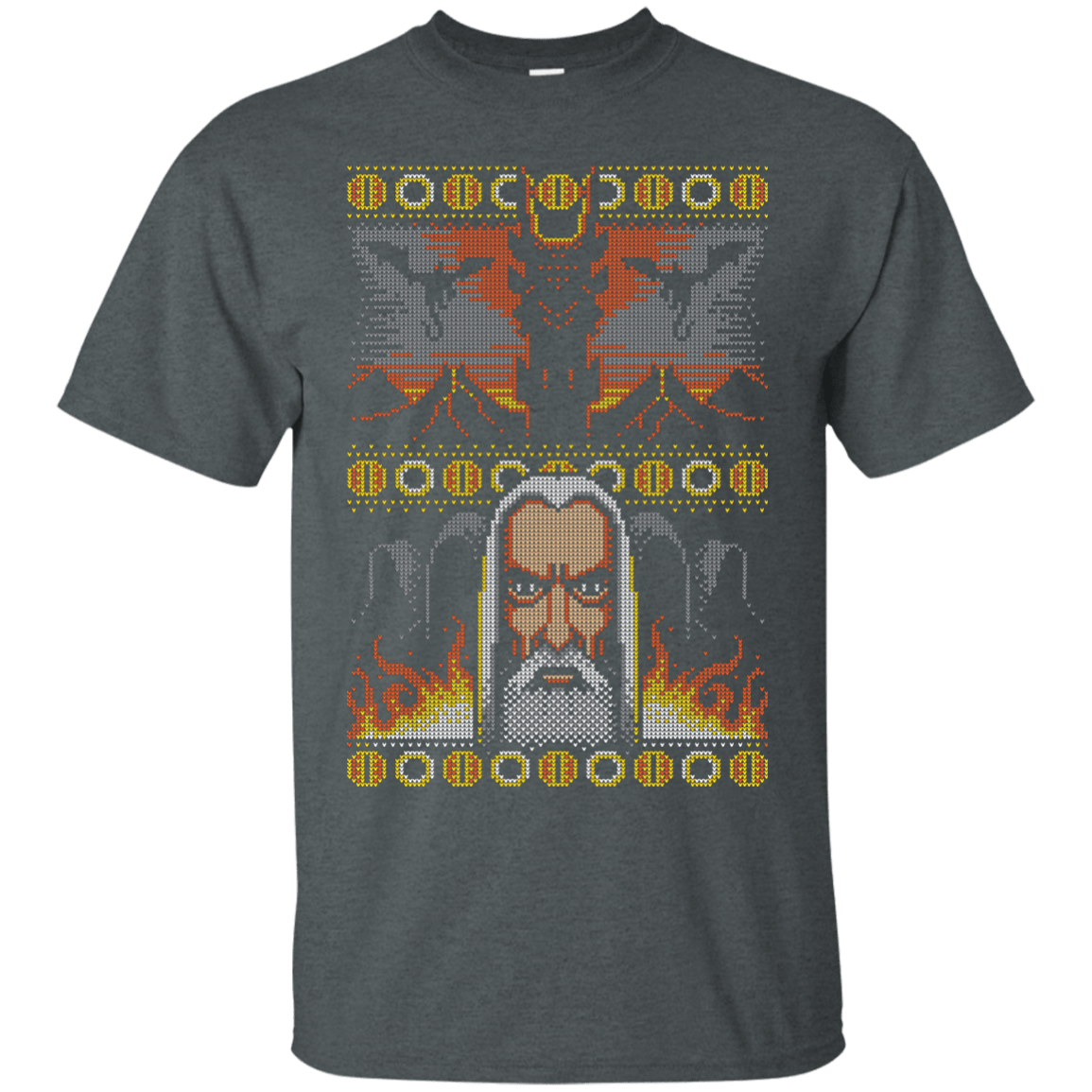 T-Shirts Dark Heather / Small One Xmas to rule them all T-Shirt