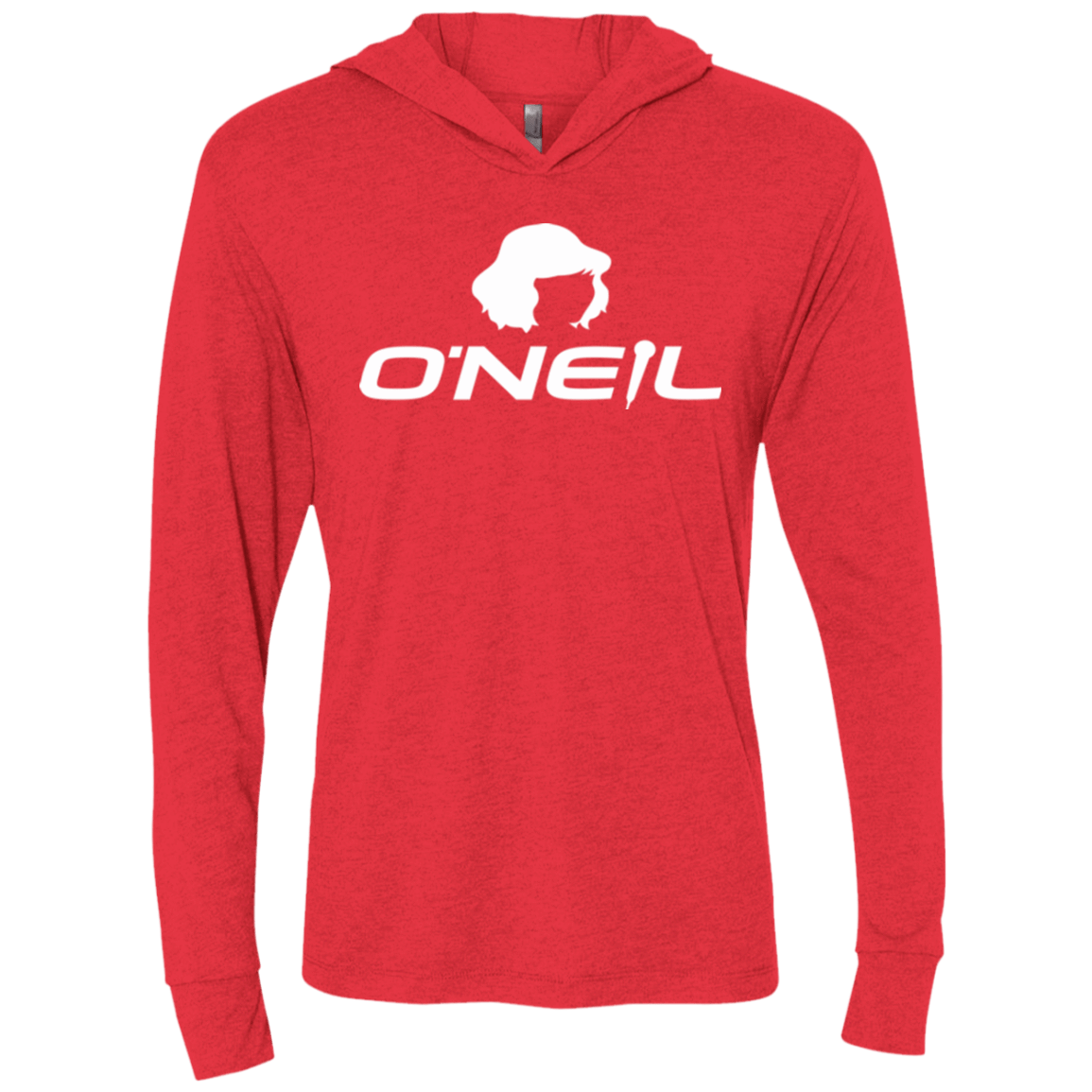 T-Shirts Vintage Red / X-Small Oneil Triblend Long Sleeve Hoodie Tee