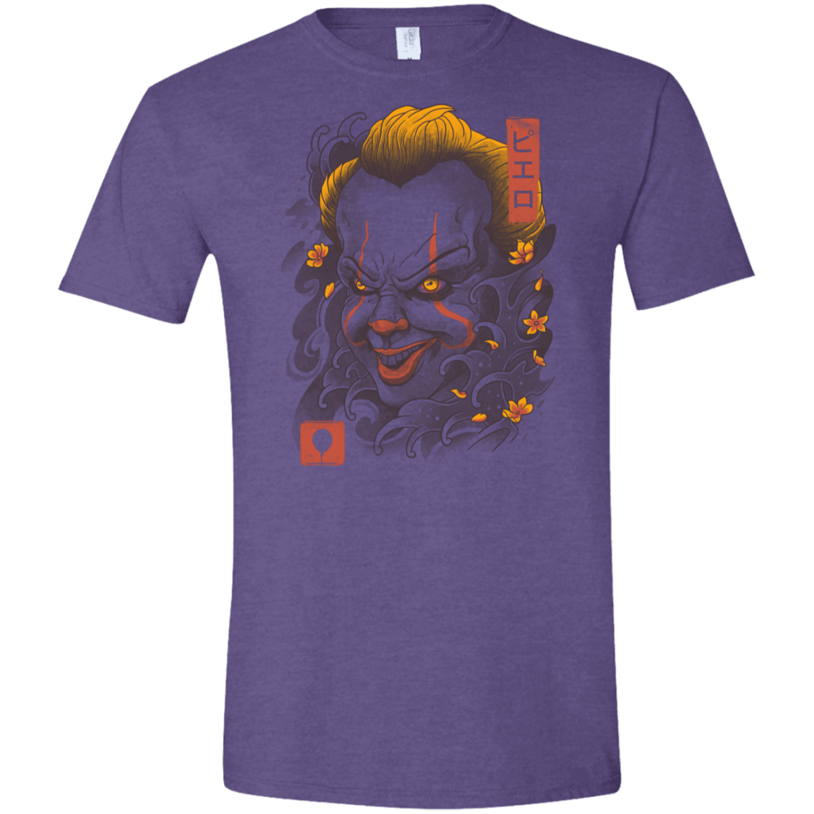 Oni Clown Mask Men's Semi-Fitted Softstyle