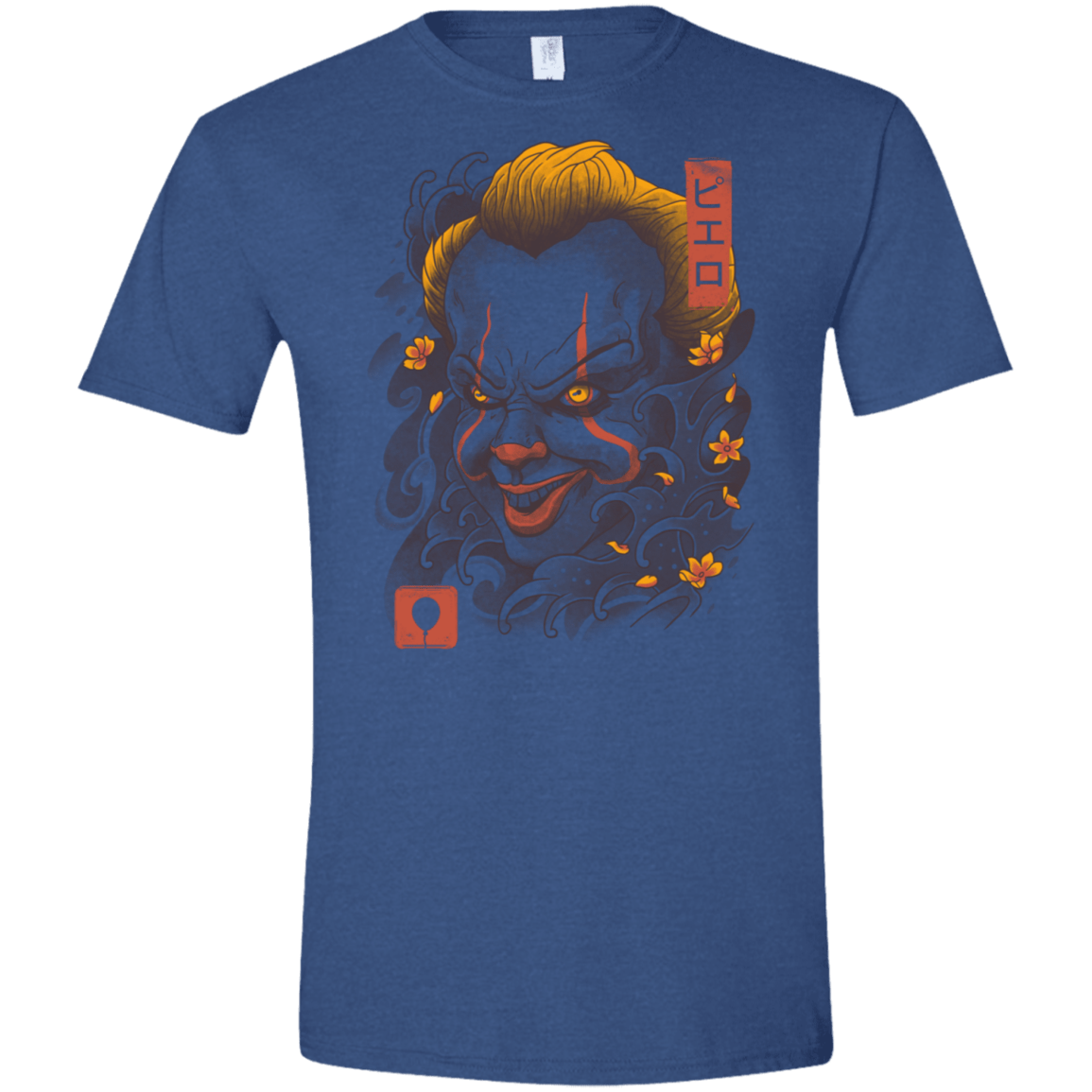 Oni Clown Mask Men's Semi-Fitted Softstyle