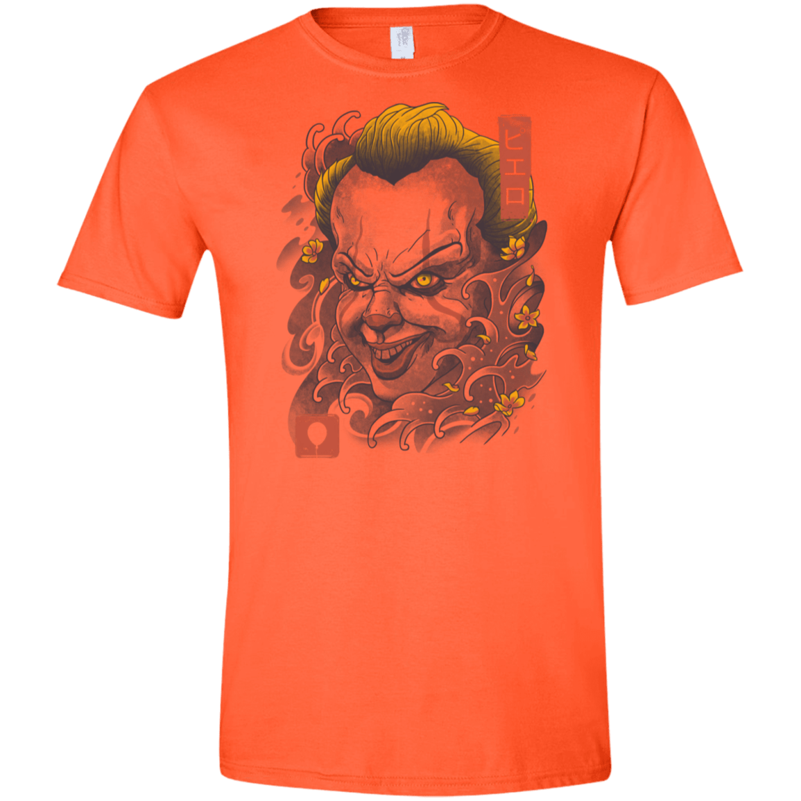 Oni Clown Mask Men's Semi-Fitted Softstyle