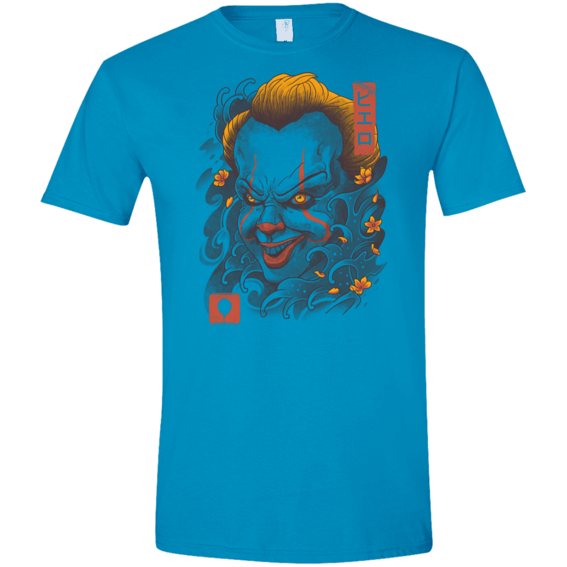 Oni Clown Mask Men's Semi-Fitted Softstyle