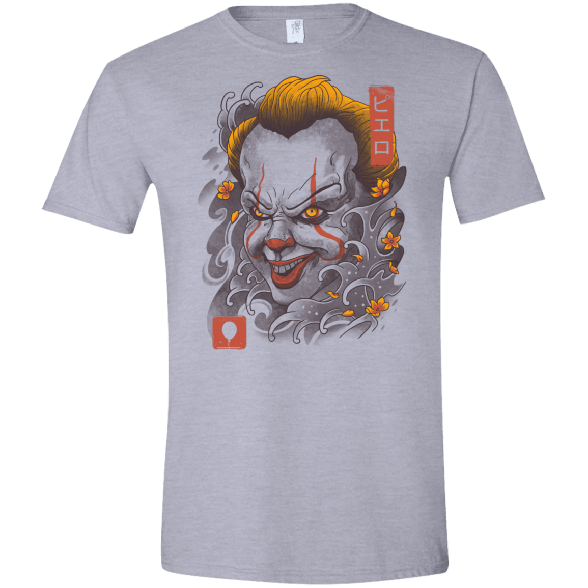 Oni Clown Mask Men's Semi-Fitted Softstyle